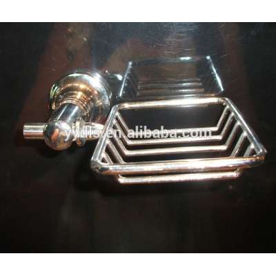 zinc alloy chrome plated wall mounted toilet sanitary ware soap wire basket for stainless steel