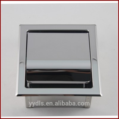 8808 Stainless Steel Tissue Box Mirror Polished Toilet Paper Holder Stainless Steel Paper Dispenser